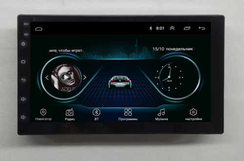 Магнитола NaviFly Nissan juke Android 8.1 Go