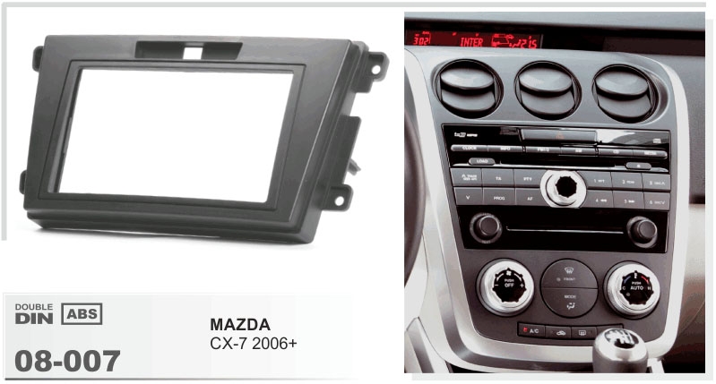 Переходная рамка для Mazda CX-7 2007+ 2Din