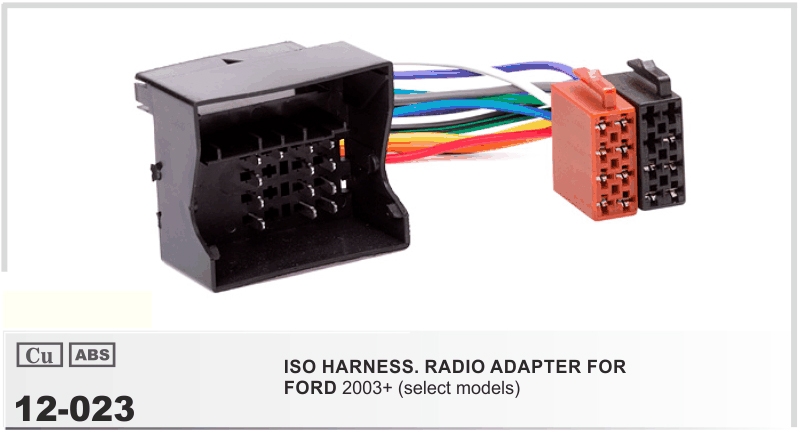 ISO переходник Ford Focus 2, Mondeo