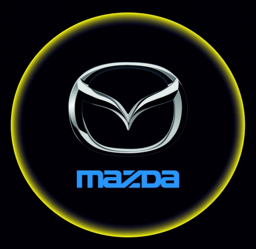 Проектор с логотипом Mazda