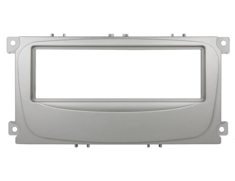 Переходная рамка для Ford Mondeo 2007+, C-Max 1 Din серебро