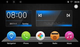 Штатная магнитола Chery Tiggo 2din Android с GPS